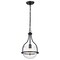 Nuvo Amado 1-Light Pendant 10 in. Matte Black Clear Glass 60/7817 - alternate 5